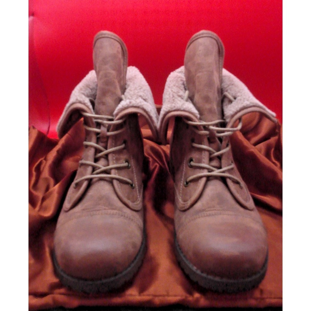 WOMENS DEPT 222 MAYA BOOTS TAUPE SIZE 10M